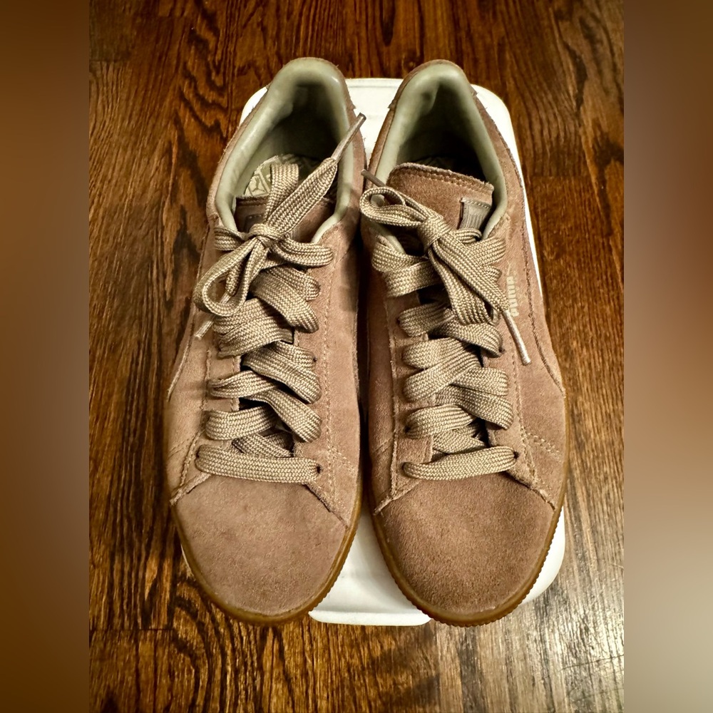 Puma Sneakers, Olive Green